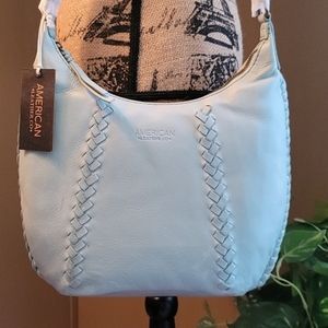 American Leather Co Katy Leather Crossbody
